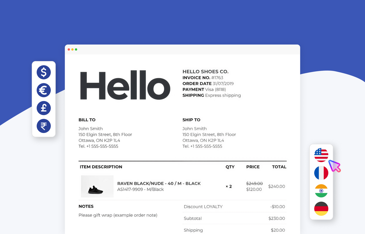 How to Set Up Multi-Language Documents in Order Printer Pro