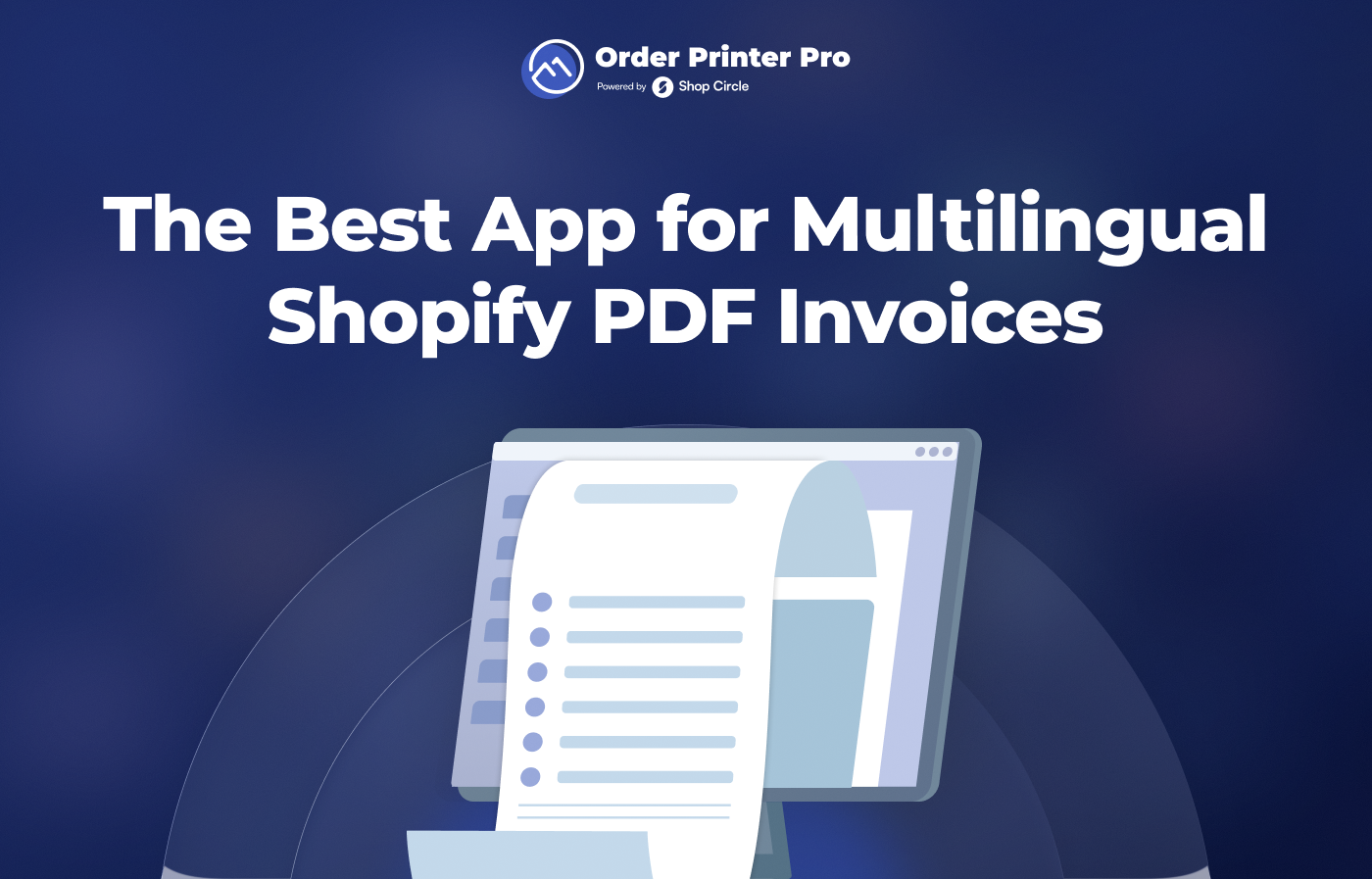 The Best App for Multilingual Shopify PDF Invoices