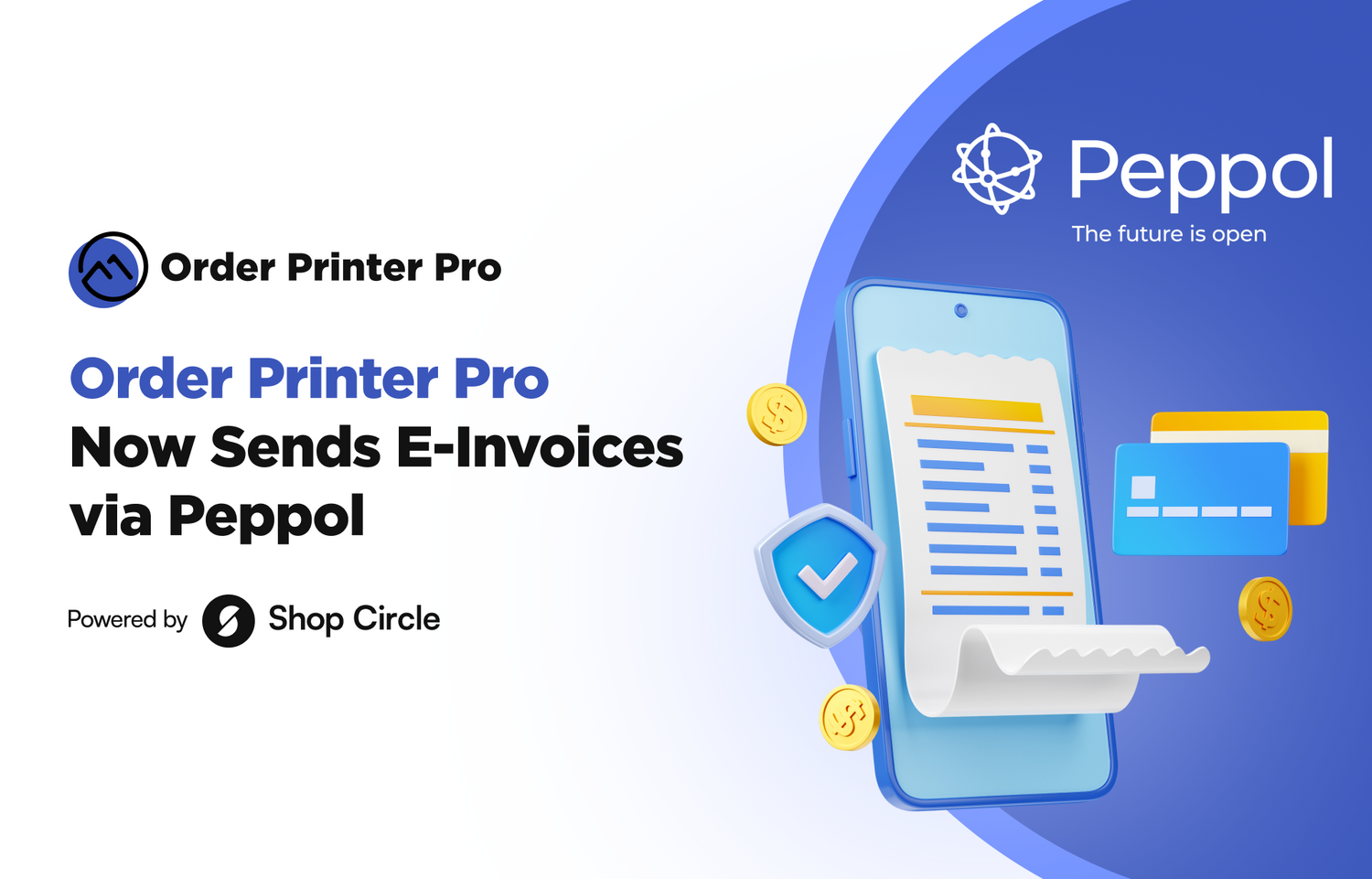 Order Printer Pro Now Sends E-Invoices via Peppol