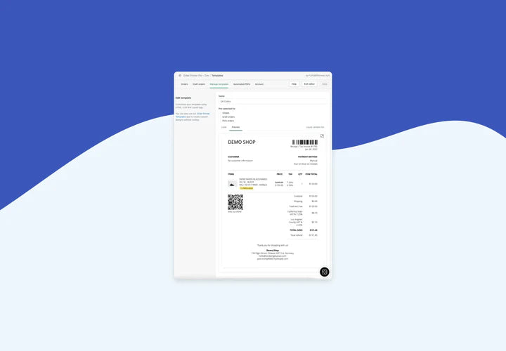 Order Printer Pro screenshot